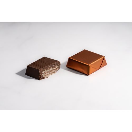 Bousheyeh Waffer with Caramel in Milk Chocolate