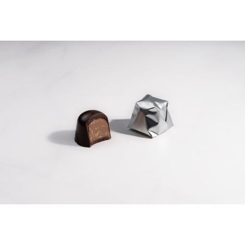 Bousheyeh Gianduja Cream with Feuilletine in Dark Chocolate