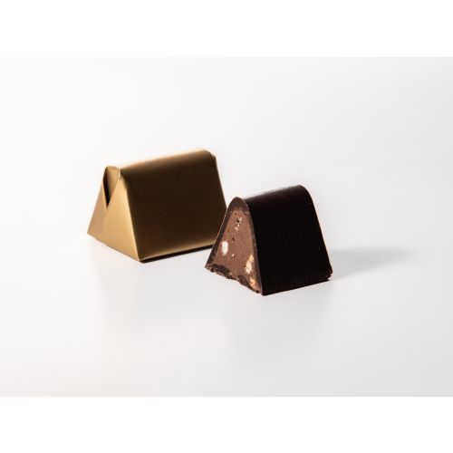 Bousheyeh Chocolate Cream Mixed with Crisped Rice in Dark Chocolate (nutella Crunch)