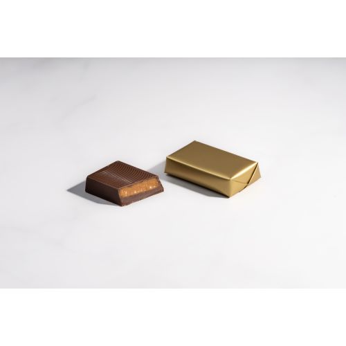 Bousheyeh Hazelnut Paste with Caramel in Dark Chocolate