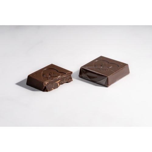 Bousheyeh Strawberry with Crushed Almonds and Milk Chocolate in Dark Chocolate