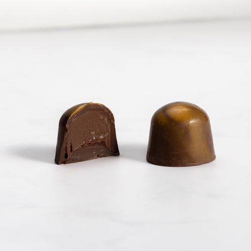 Gianduja Cream With Almond Croquant Bonbon