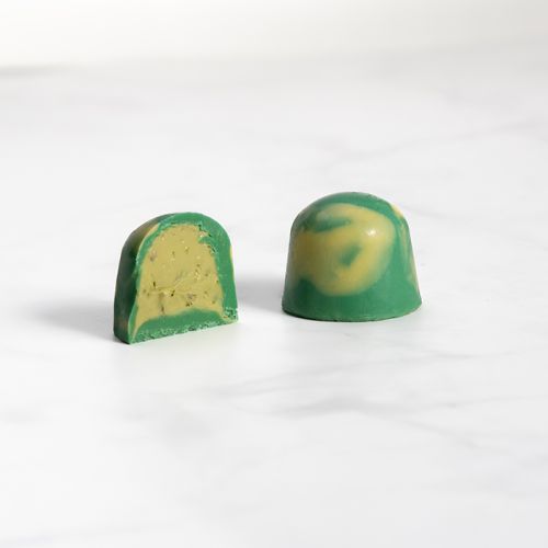 Pistachio Cream With Crushed Pistachio Bonbon