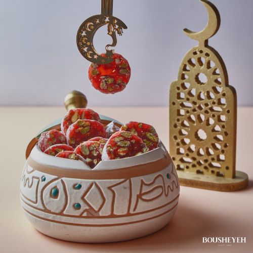 Bousheyeh Ramadan Clay Pot – Pistachio Turkish Delight