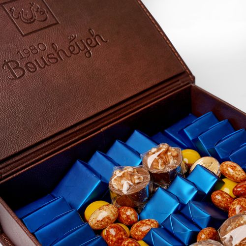 Brown Premium Leather Chocolate Box