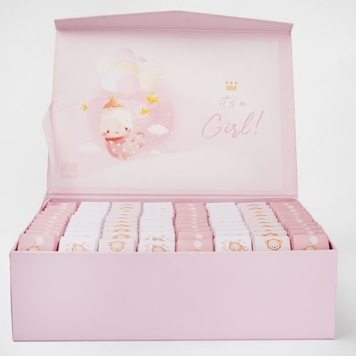 Newborn baby box - girl