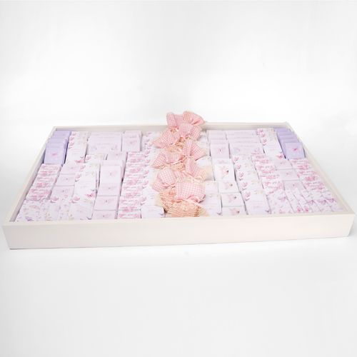 Newborn baby tray medium- girl