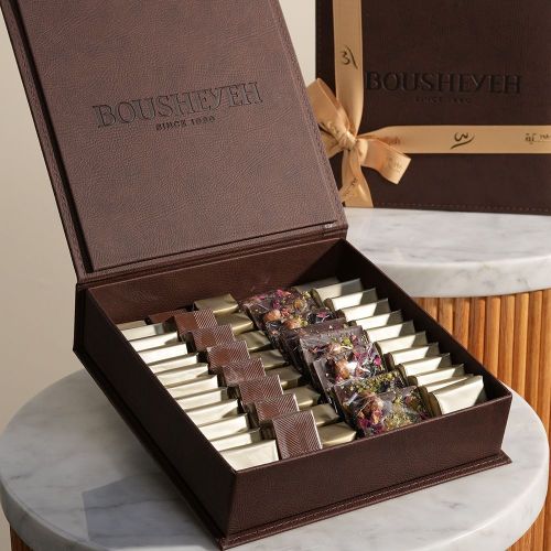 Bousheyeh leather box