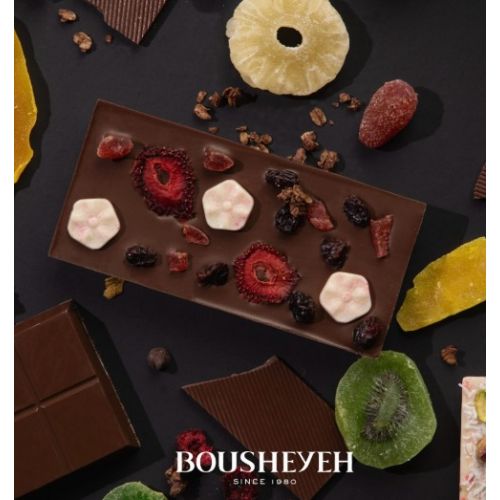Bousheyeh Chocolate Bars with Dried Fruits