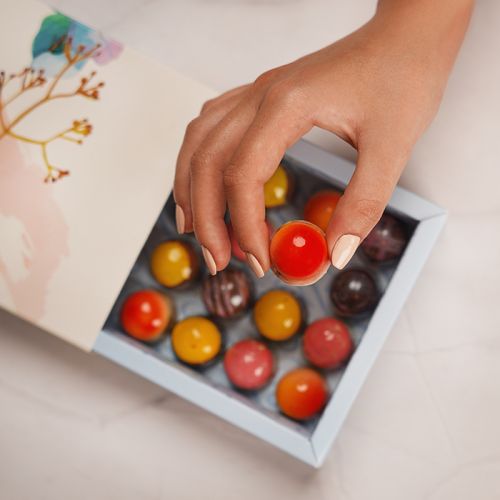 Luxury Colored Chocolate Box